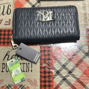 Badgley Mischka long wallet NWT
